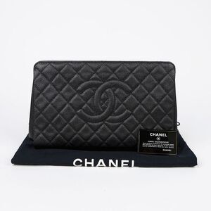 Timeless Cc Logo Clutch